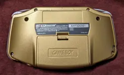 Nintendo GameBoy Advance Pokemon Center New York Gold Edition New Shell - Image 4