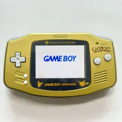 Nintendo GameBoy Advance Pokemon Center New York Gold Edition New Shell - Image 1
