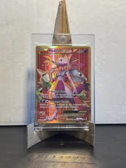 2015 Pokemon TCG - Mewtwo EX XY Breakthrough 164/162 Secret Rare Full Art LP-MP - Image 1
