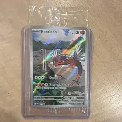 Pokemon TCG Koraidon Holo Promo Card 014 Scarlet & Violet Exclusive - Image 1