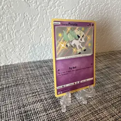 Galarian Ponyta SHINY SV047/SV122 Shining Fates NM Holo Foil Rare Pokemon Card - Image 3