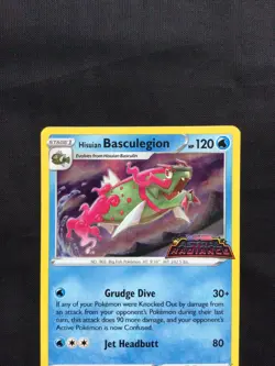 Pokemon Cards: Astral Radiance Prerelease Promo: Hisuian Basculegion SWSH205 - Image 2