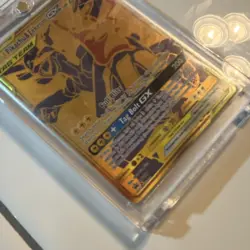 Pokemon Pikachu & Zekrom GX TAG TEAM GX gold Card Standard TCG - Image 3