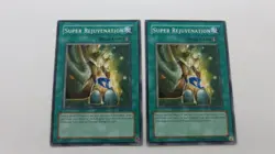 2x SUPER REJUVENATION SPELL CARD DB2-EN162 UNLIMITED EDITION COMMON YUGIOH NM - Image 1