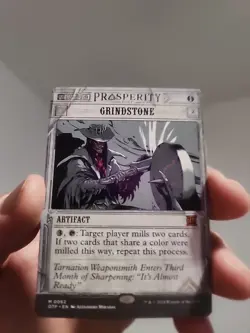 MTG Grindstone [Outlaws of Thunder Junction: Breaking News] Near Mint Magic - Image 2