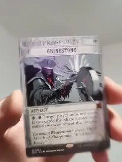 MTG Grindstone [Outlaws of Thunder Junction: Breaking News] Near Mint Magic - Image 3