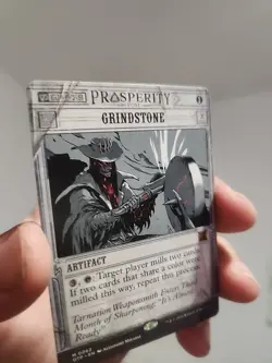 MTG Grindstone [Outlaws of Thunder Junction: Breaking News] Near Mint Magic - Image 4