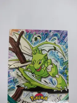 Scyther Topps Pokemon TV Animation Edition Series 3 #123 2000 Glossy - Image 2