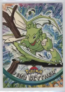 Scyther Italian Topps Pokemon TV Animation Edition Series 3 #123 2000 - Image 1