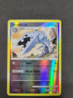 Pokemon Card - Steelix 38/130 - Diamond & Pearl - Reverse Holo - LP - Image 2