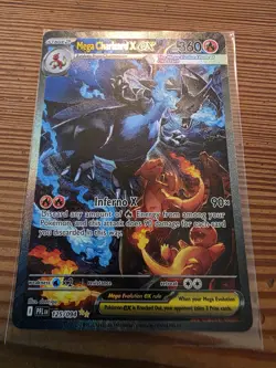 Mega Charizard X EX SIR 125/094 Phantasmal Flames English Pokemon TCG Pack Fresh - Image 1