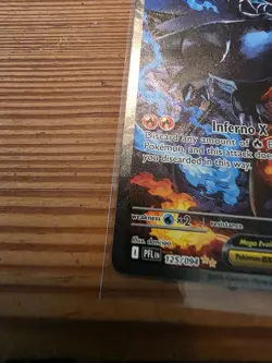 Mega Charizard X EX SIR 125/094 Phantasmal Flames English Pokemon TCG Pack Fresh - Image 3