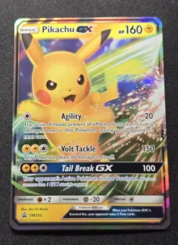Pikachu GX - MP - Black Star Promo SM232 - Pokemon - Image 1