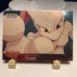 Pokemon TCG Super Psychic Pokemon 1999 Topps Mewtwo Strikes Back #0 Holo - Image 1