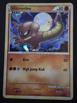 2010 POKEMON TCG HITMONCHAN HITMONLEE HGSS24 HGSS25 PROMO CRACKED ICE HOLO SET - Image 4
