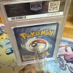 Pokemon PSA 5 Charizard EX 074 Paldean Fates Tin Promo - Image 3