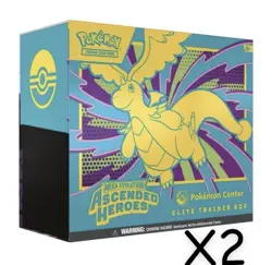 PRESALE: 2x Pokemon TCG: Mega Evolution - Ascended Heroes POKEMON CENTER ETB - Image 1