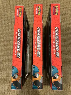 NEW Pokemon TCG Charizard EX Special Collection Box Lot Of 3 SEALED - Image 4