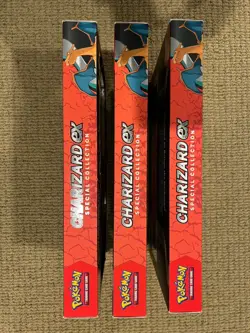 NEW Pokemon TCG Charizard EX Special Collection Box Lot Of 3 SEALED - Image 5