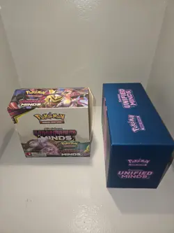 Unified Minds Booster Box And Etb Opened Pokemon TCG - Image 1