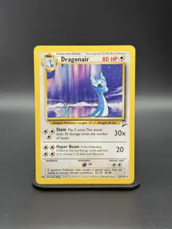 (MP/LP-) Dragonair 022/130 Base Set 2 Vintage Pokemon WoTc - Image 1