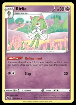 2022 Sword & Shield - Silver Tempest Kirlia Stage 1/Uncommon #68 - Image 1