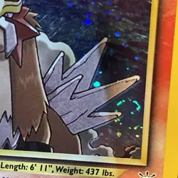 Entei Neo Revelation 6/64 Holo Rare Unlimited Ungraded Pokemon TCG Swirl - Image 5