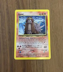Pokemon TCG Entei Neo Revelation #6/64 Holo EX - Image 1