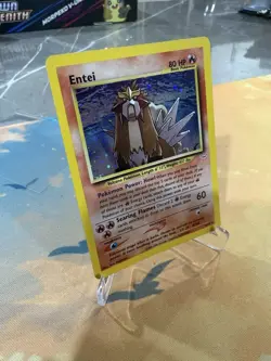 Entei Holo 2001 Pokemon TCG - Neo Revelation Card 6/64 Swirl 🌀 NM - - Image 4