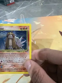 Entei Holo 2001 Pokemon TCG - Neo Revelation Card 6/64 Swirl 🌀 NM - - Image 5