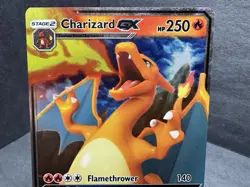 Pokemon TCG Charizard GX 9/68 Hidden Fates Ultra Rare Full Art Pokemon Card - Image 3