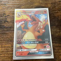 Charizard GX 9/68 2019 Pokemon Sun & Moon Hidden Fates TCG NM - Image 1