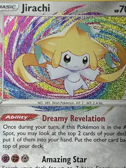 Jirachi 119/185 - Vivid Voltage - Amazing Rare Holo Pokemon Card Near Mint (NM) - Image 2