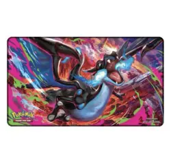 Pokemon Phantasmal Flames Charizard MEGA X UPC Play Mat - Rubber Playmat - Image 1