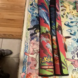 Pokemon Phantasmal Flames Charizard MEGA X UPC Play Mat - Rubber Playmat X2 - Image 4