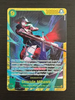 Dracule Mihawk - OP14-119 SEC - THE AZURE SEA'S SEVEN - One Piece TCG English - Image 1