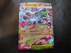 Mega Charizard ex 013/094 Phantasmal Flames Holo Double Rare Pokemon Card NM - Image 1