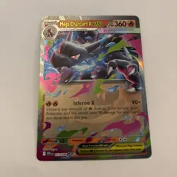 Mega Charizard Ex 013/094 Phantasmal Flames Pokemon Card - Image 1
