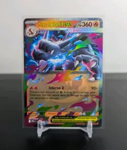 Pokemon TCG: Mega Charizard ex 013/094 Phantasmal Flames English Holo Card - NM - Image 1