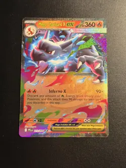 Mega Charizard Ex 013/094 Pokemon Card TCG Phantasmal Flames Holo NM - Image 1