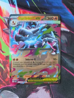Mega Charizard Ex 013/094 Phantasmal Flames Pokemon Card - Image 1