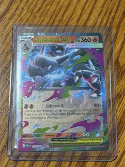 Mega Charizard Ex 013/094 Phantasmal Flames Pokemon Card - Image 1
