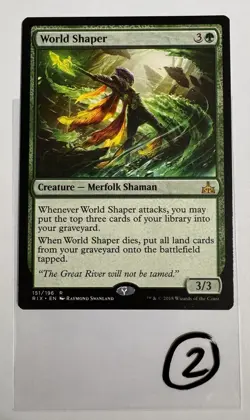 MTG Rivals of Ixalan World Shaper 151/196 magic the gathering - Image 1