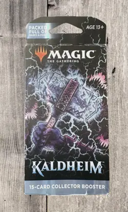 Magic the Gathering MTG Kaldheim Collector Edition Booster Box Factory Sealed 630509922086 - Image 1
