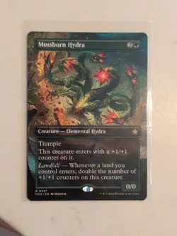 Mossborn Hydra (Borderless) #337 - Foundations - Magic the Gathering - Image 1