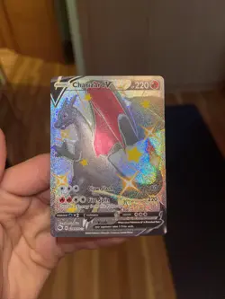 Pokemon Shiny Charizard V 079/073 Champions Path Secret Rare - Image 1