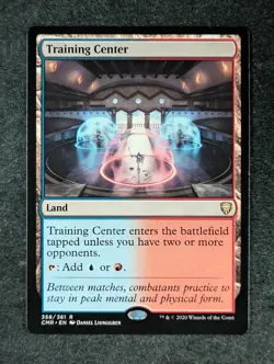 2020 Magic: The Gathering TRAINING CENTER 358/361 Commander Legends Rare English - Image 1