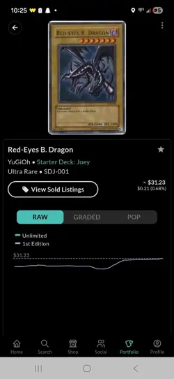 Red-Eyes B. Dragon SDJ-001 Starter Deck: Joey 1st Edition - Image 3