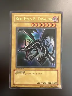 Red-Eyes B. Dragon SDJ-001 Starter Deck: Joey-1st Edition 1st Edition - Image 1