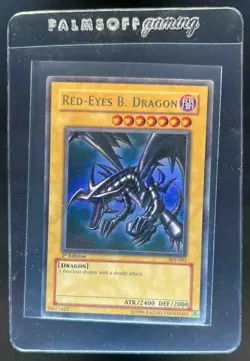 2003 Yu-Gi-Oh! Starter Deck Joey 1st Edition Red-Eyes B. Dragon #SDJ-001 - Image 1